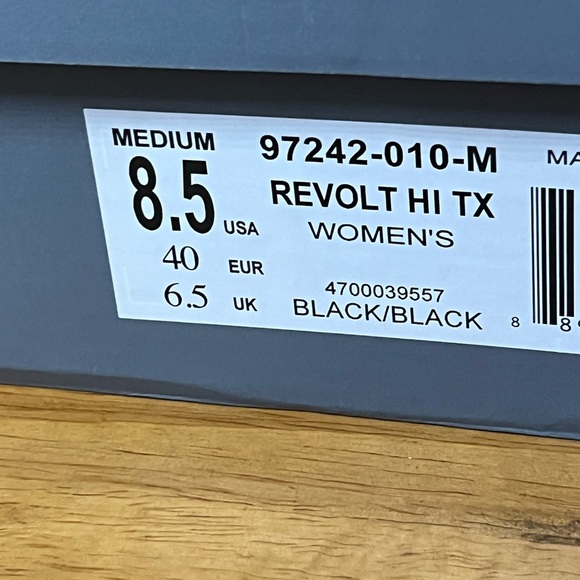 “Palladium” Revolt Hi-Tech Black Rugged High-Tops (8.5) NIB Trendy - Picture 7 of 8